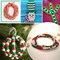 1100 Pieces,Beads for Jewelry Bracelets Making,Bracelet Beads,Plastic Beads for Crafts,Hair Beads for Braids for Girls (Multicolored)